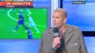 Zidane spiega il motivo della Testata a Materazzi  doppiato in cosentino [upl. by Iraj418]