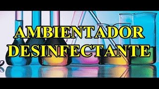 formulas gratisambientador desinfectante [upl. by Enitsenre]