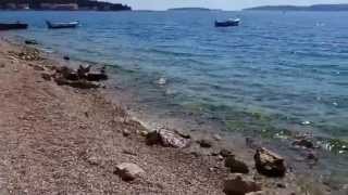 GAJ BEACH Brodarica Sibenik  bestofcroatiaeu [upl. by Loy]