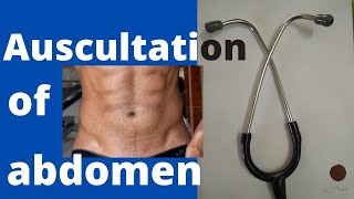 Auscultation of abdomen sounds  Venous Hum sound  Friction rub sound  Borborygmi bowel sounds [upl. by Chrystal]