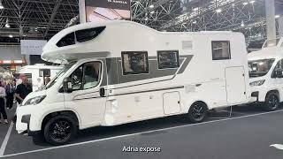 Les Nouveautés Adria présentées au CARAVAN SALON de DÜSSELDORF 2024  HAINAUT CARAVANING [upl. by Modla]