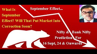 Tomorrow Market Prediction  Nifty Prediction For Tomorrow amp Bank Nifty Prediction For Monday 16 Sep [upl. by Ettennyl]