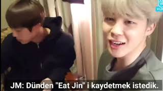 Jin Jimin Jungkook vlive Türkçe altyazılı [upl. by Anassor]