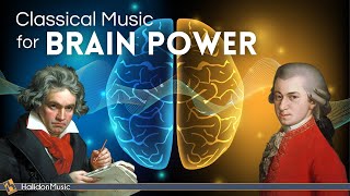 Classical Music for Brain Power  Mozart Beethoven Vivaldi [upl. by Angid490]