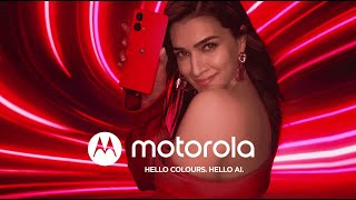 This festive say Hello Colours Hello AI with Motorola Smartphones on flipkart Hoja Rangeela re [upl. by Anaik]