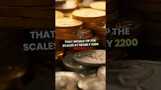 1 Million in 100 Bills Weighs About 22 Pounds facts funfacts money didyouknow subscribe [upl. by Jenifer]