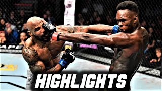 Israel Adesanya vs Yoel Romero  Highlights  UFC 248 Middleweight Championship 2020 [upl. by Farmer]