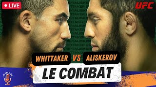 WHITTAKER vs ALISKEROV  UFC RIYADH LIVE [upl. by Wilburt185]