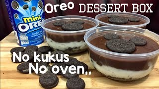 Oreo dessert box kekinian TANPA OVEN [upl. by Ivek414]