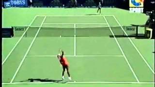 Serena Williams vs Anna Kournikova 2002 Sydney Highlights [upl. by Lindon440]