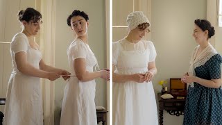 Getting Dressed  Jane Austen and her sister Cassandra 1810 [upl. by Cheyney]