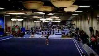 Great West Gym Fest Gymnastics Floor Routine Level 8 [upl. by Jueta]