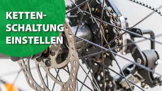 Kettenschaltung einstellen [upl. by Tamsky]