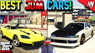 Top 10 BEST JDM CARS In GTA Online 2024 [upl. by Sutsugua]