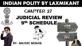 Judicial review for 9th Schedule for UPSC MPSC MPPSC SSC CGL GS mains 2 [upl. by Hyps]