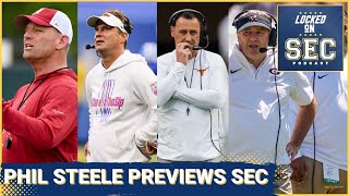 Phil Steele Previews All Things SEC in 2024 Who Are the Favorites to Win the Conference [upl. by Eugenides]