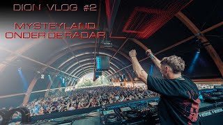 MYSTERYLAND X ONDER DE RADAR DIØN TOUR  VLOG 2 [upl. by Haduhey]