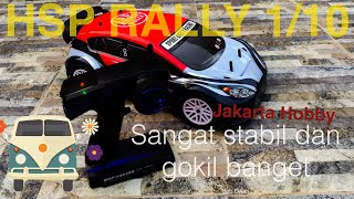 Rc Car HSP RALLY 110 Stabil dan Respons banget  Jakarta Hobby [upl. by Amlev]