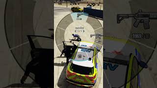 🚓 GTA V  UK Armed Police RAM moped thief with car lspdfr gta [upl. by Igor]