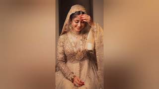 Sajal Aly and ahad raza mir weddingsajal dressahad raza mirviralvideopakistaniactressefashion [upl. by Coucher1]