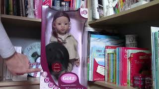 Götz Happy Kidz Carmen Xmas Edition Doll Unboxing and Review [upl. by Anaer88]