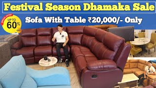 Biggest Discount Sale On New Design Sofa Sets  Dining Table  Teakwood Cot  Max Furniture [upl. by Ahseile]