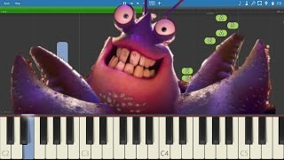 How to play Shiny  EASY Piano Tutorial  Moana Soundtrack  Jermaine Clement [upl. by Jarad]