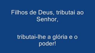 SALMO 28 29  QUE O SENHOR ABENÇOE SOLENIDADE DO BATISMO DO SENHOR [upl. by Aidnis]