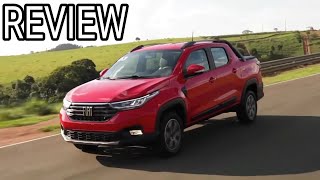 REVIEW Fiat Strada Ranch Turbo 2024 [upl. by Yanat]