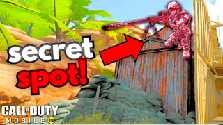 সেরা কিছু লুকানোর জায়গা  Call of Duty Secret Sport  Cod Mobile Solo Vs Squad Gameplay [upl. by Olifoet]