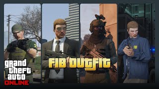 GTA Online  FIB Outfit 2024 Tutorial ⭐ [upl. by Adanar273]