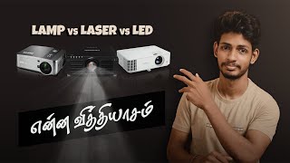 Lamp vs LED vs Laser Projector  Which One Should You Choose  Explain How projector [upl. by Ahtaela]