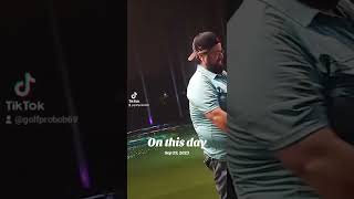 Hefty Lefty failing at top golf [upl. by Goldy]