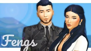 VICTOR amp LILY FENG  Sims 4 Townie Makeover [upl. by Fred172]