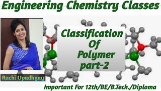 Classification Of Polymers Part 2 [upl. by Eimmelc757]