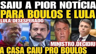 SAIU A PIOR NOTÍCIA PARA BOULOS E LULA BOULOS INELEGÍVEL E SE AJOELHA PARA PABLO MARÇAL VÍDEO GRA [upl. by Unni]