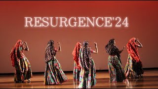 Rajasthani mix folkfusion dance SMVDU Resurgence24 [upl. by Ahsirahc158]