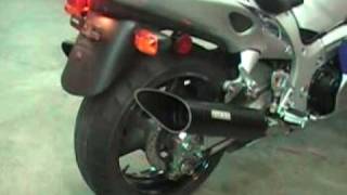 Toce Busa Hayabusa GSXR ZX exhaust pipe Public Offender [upl. by Urita]