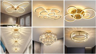 Modern Ceiling Light Design 2024  Flush Mount Ceiling Design  Led Lights  LED Ceiling Light [upl. by Mw]