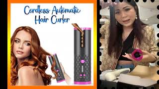 Cách Sử Dụng Máy Uốn Tóc Tự Động  How To make Cordless Automatic Hair Curler  Tgel Nail Supply [upl. by Horvitz671]