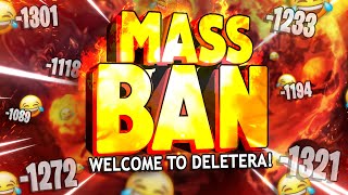 MASS BANNN AGAIN LEVELS 1300 SENT TO DELETERA🤣  TibiaFerumbrinha🧙 [upl. by Eikcin]