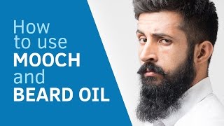 How To Use Ustraa Mooch amp Beard Oil [upl. by Peugia]