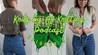 Salty Days KAL CCC amp a knitting first  Ep37 Knitting Podcast [upl. by Assilim]