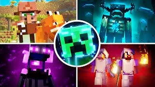 All Minecraft Official Animations amp Trailers 2024 121114 [upl. by Telimay]