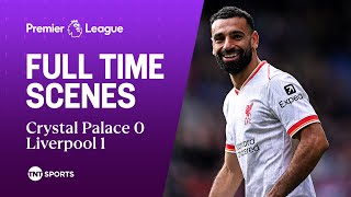 FULLTIME Liverpool beat Crystal Palace to go four points clear at the top of the Premier League 🔝 [upl. by Osi]