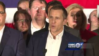 Eric Greitens celebrates win in Missouri governors race [upl. by Arbas]