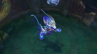 Porcelain Aurelion Sol  Animation Showcase [upl. by Brine350]