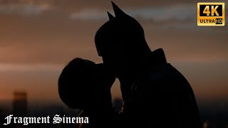 Batman kiss Catwoman Scene  The Batman 2022 Movie Clip HD 4K [upl. by Arrek228]