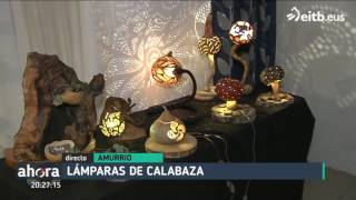 Las lámparascalabaza artesanía que ilumina [upl. by Kohcztiy]