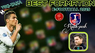 Best TikiTaka CounterAttacking Formation in eFootball 2025 – Unstoppable Tactics [upl. by Asital]